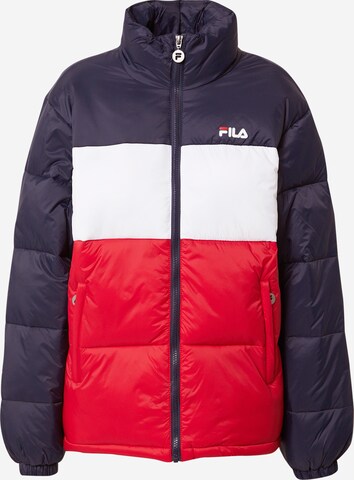 FILA Winterjas 'Sussi' in Blauw: voorkant