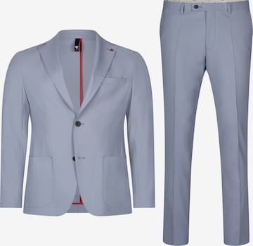 ROY ROBSON Slim fit Suit in Blue: front