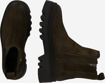 Apple of Eden Chelsea boots in Green