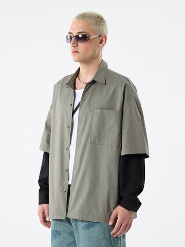 VAMOS CLO Comfort fit Overhemd in Groen