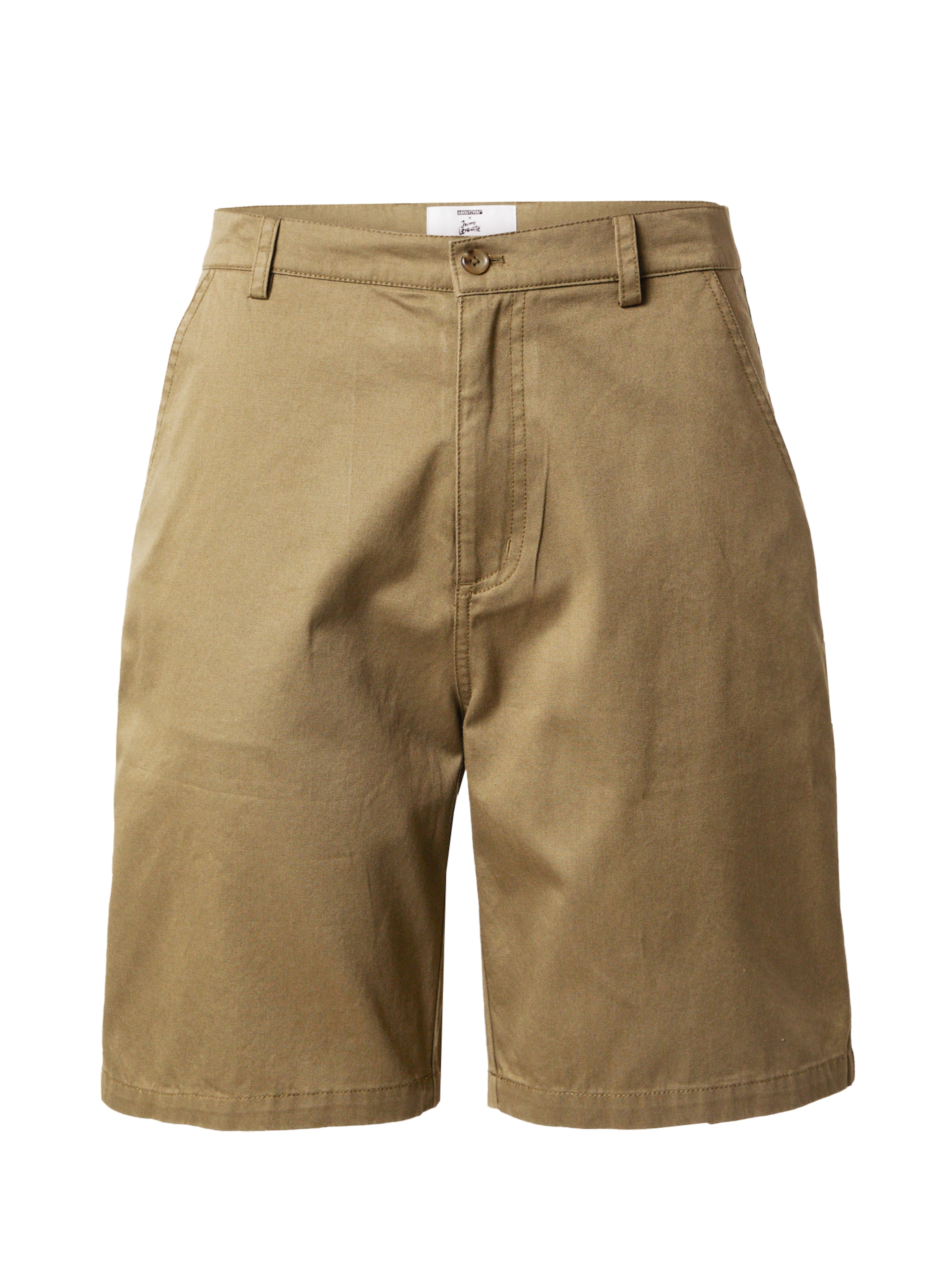 ABOUT YOU x Jaime Lorente Normální Kalhoty 'Kai' – zelená: přední strana