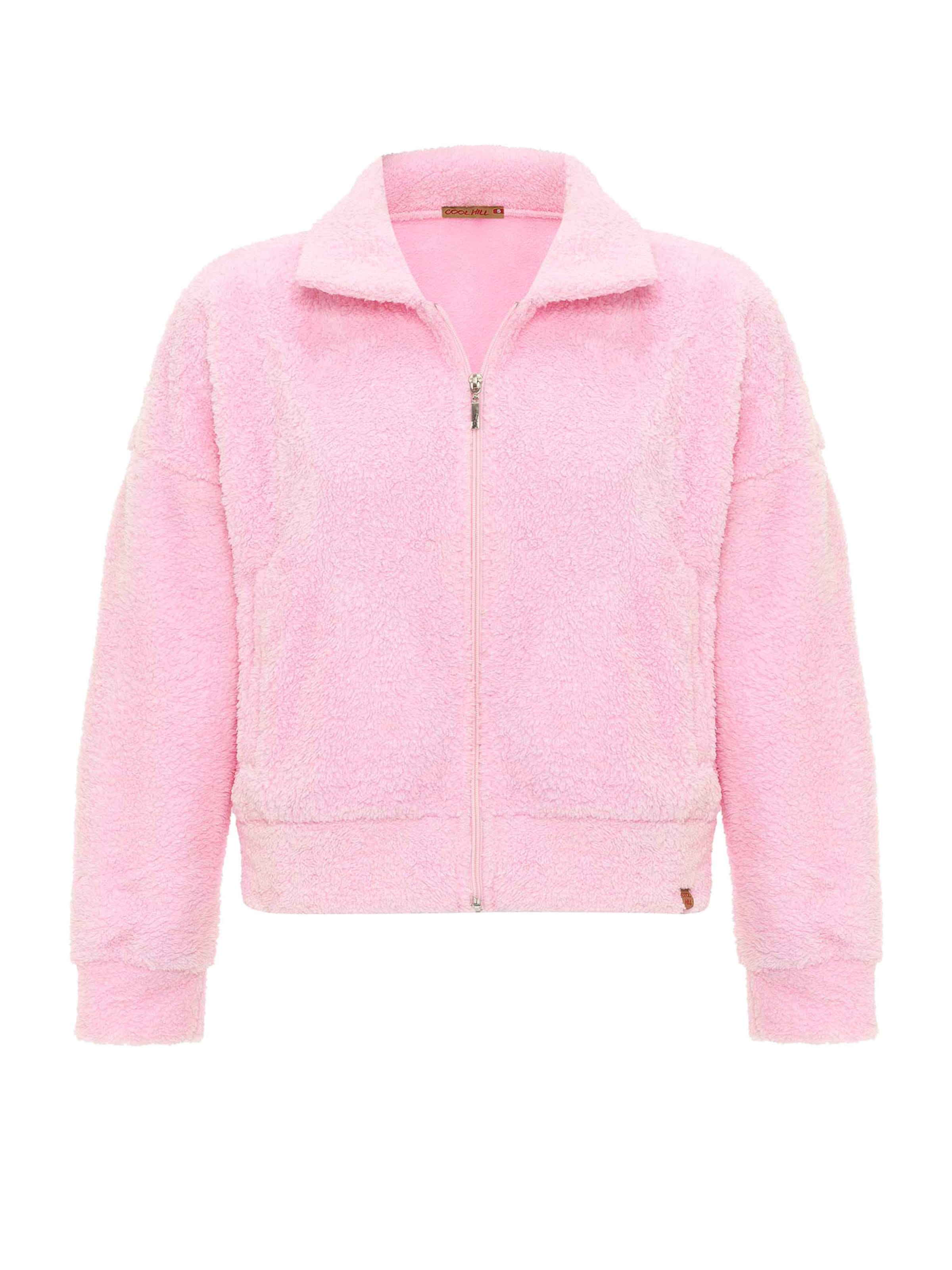 Cool Hill Fliisjakk, värv roosa: eest vaates