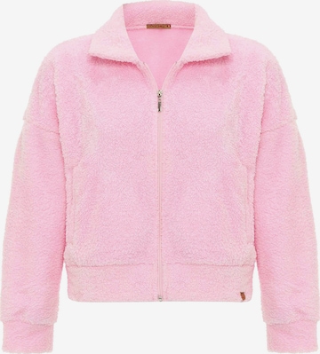 Cool Hill Bluza polarowa w kolorze różowy: przód