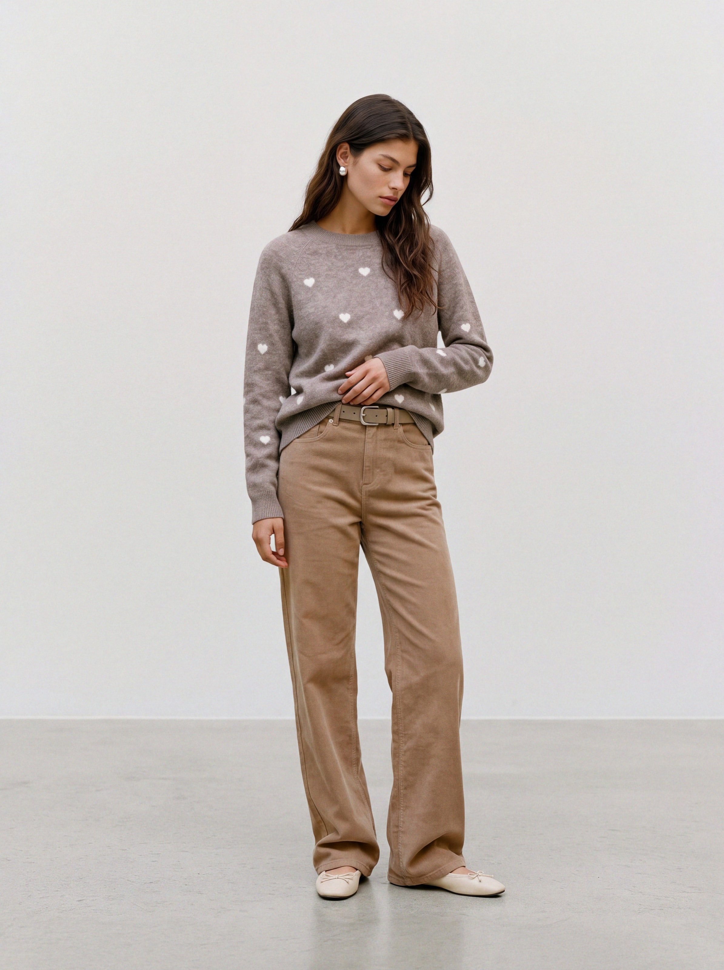 Pullover 'VMDOFFY' di VERO MODA in grigio: frontale