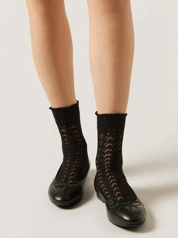 CALZEDONIA Socken in Schwarz: Vorderseite