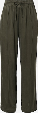 A LOT LESS Wide leg Pants 'Johanna' in Green: front