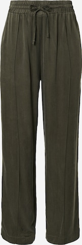 Wide Leg Pantalon 'Johanna' A LOT LESS en vert : devant