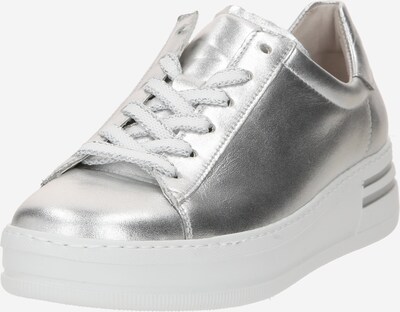 GABOR Sneaker in silber / weiß, Produktansicht