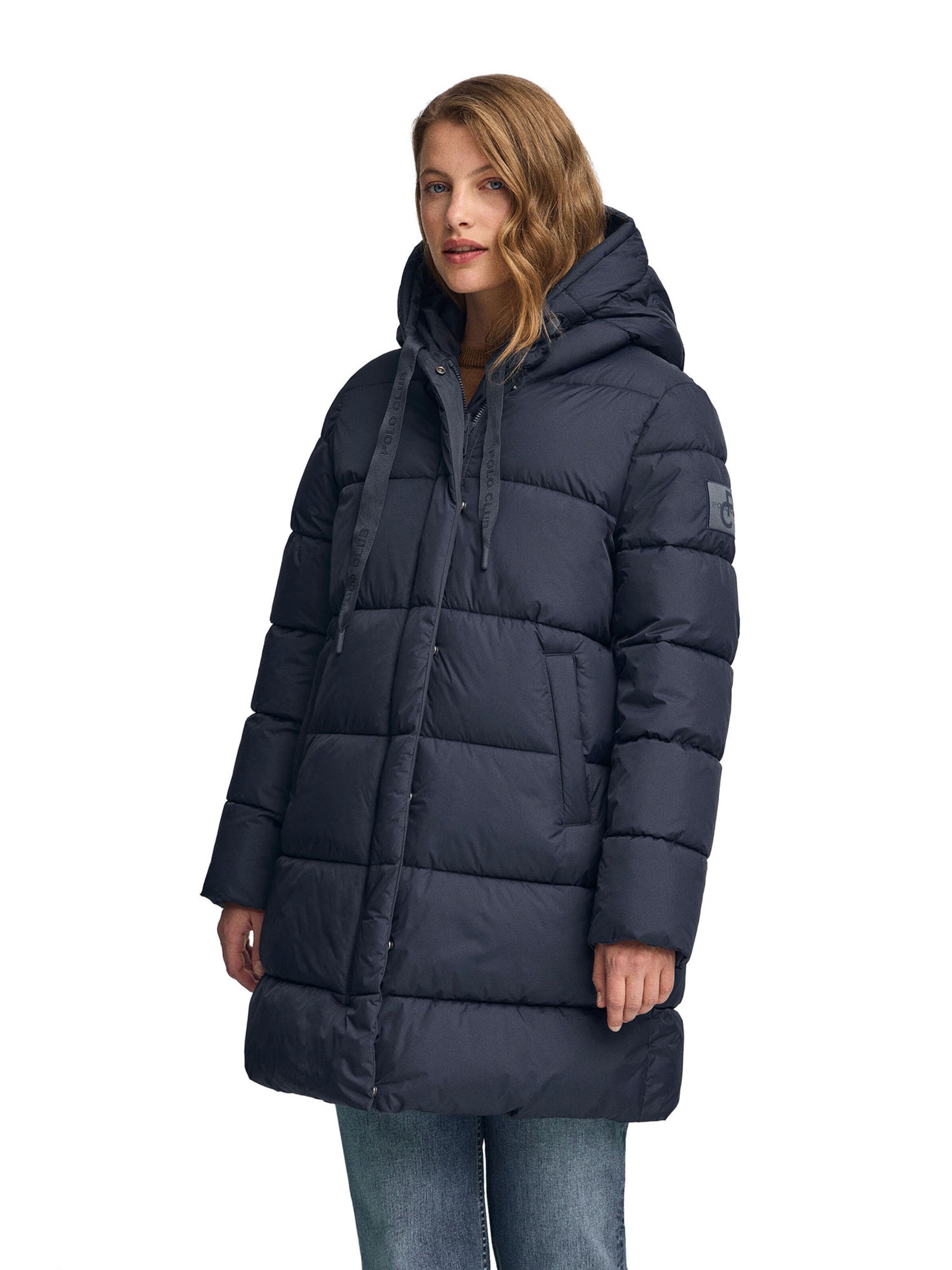 Polo Club Performance Jacket in Blue: front