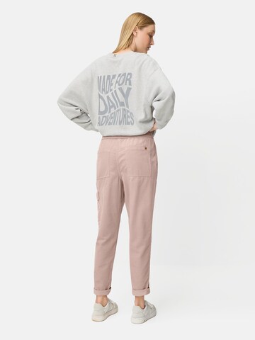 CAMEL ACTIVE Loosefit Cargo-Hose aus reiner Baumwolle in Pink