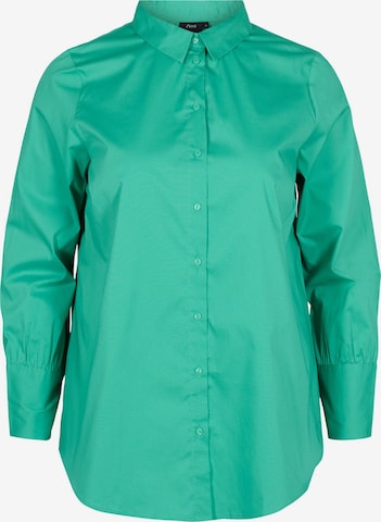 Zizzi Blouse 'Cajosie' in Green: front