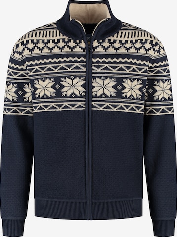 MGO Fleecejakke 'Lenn' i blå: forside