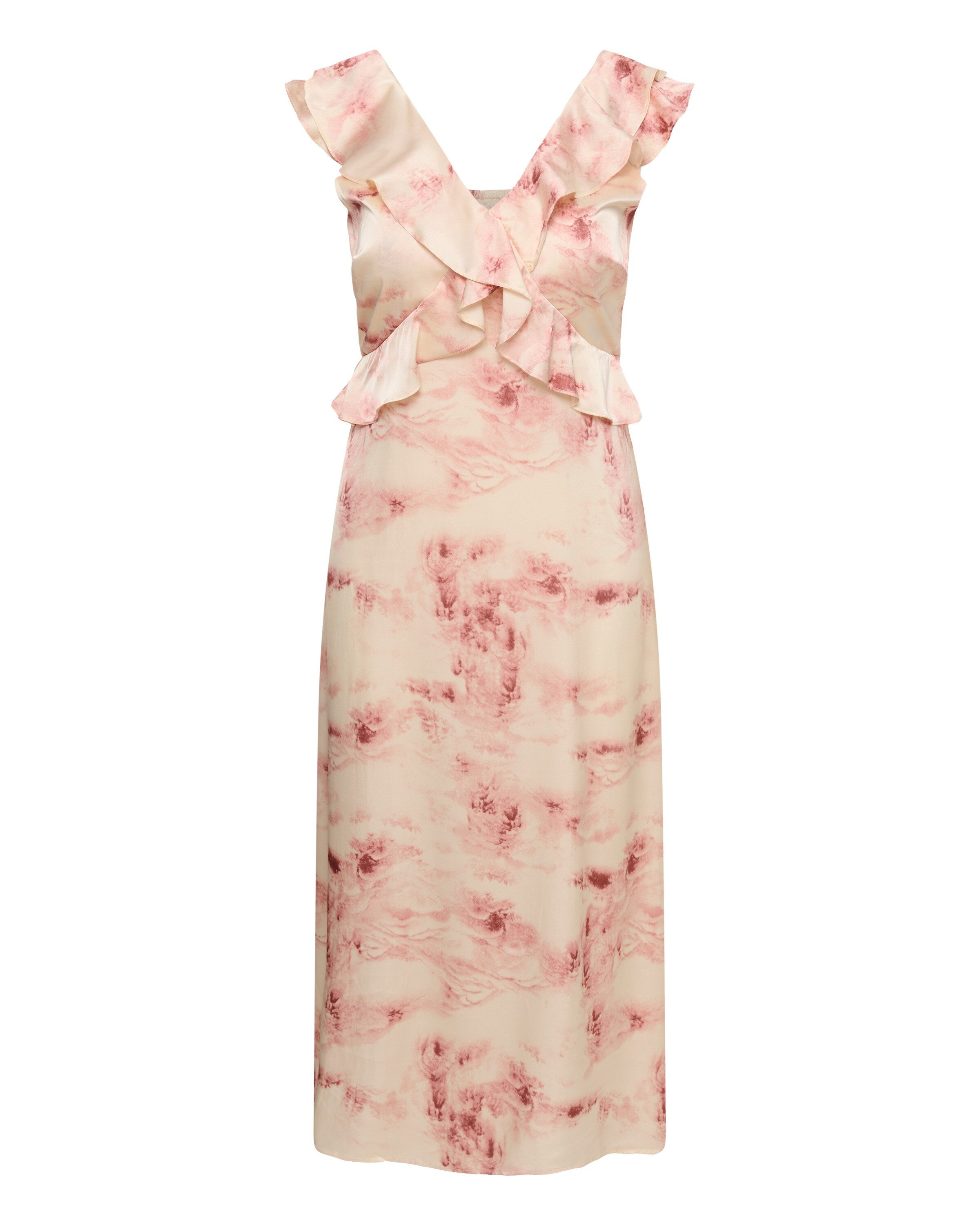 KAFFE CURVE Kleid 'Jamie' in Pink: Vorderseite