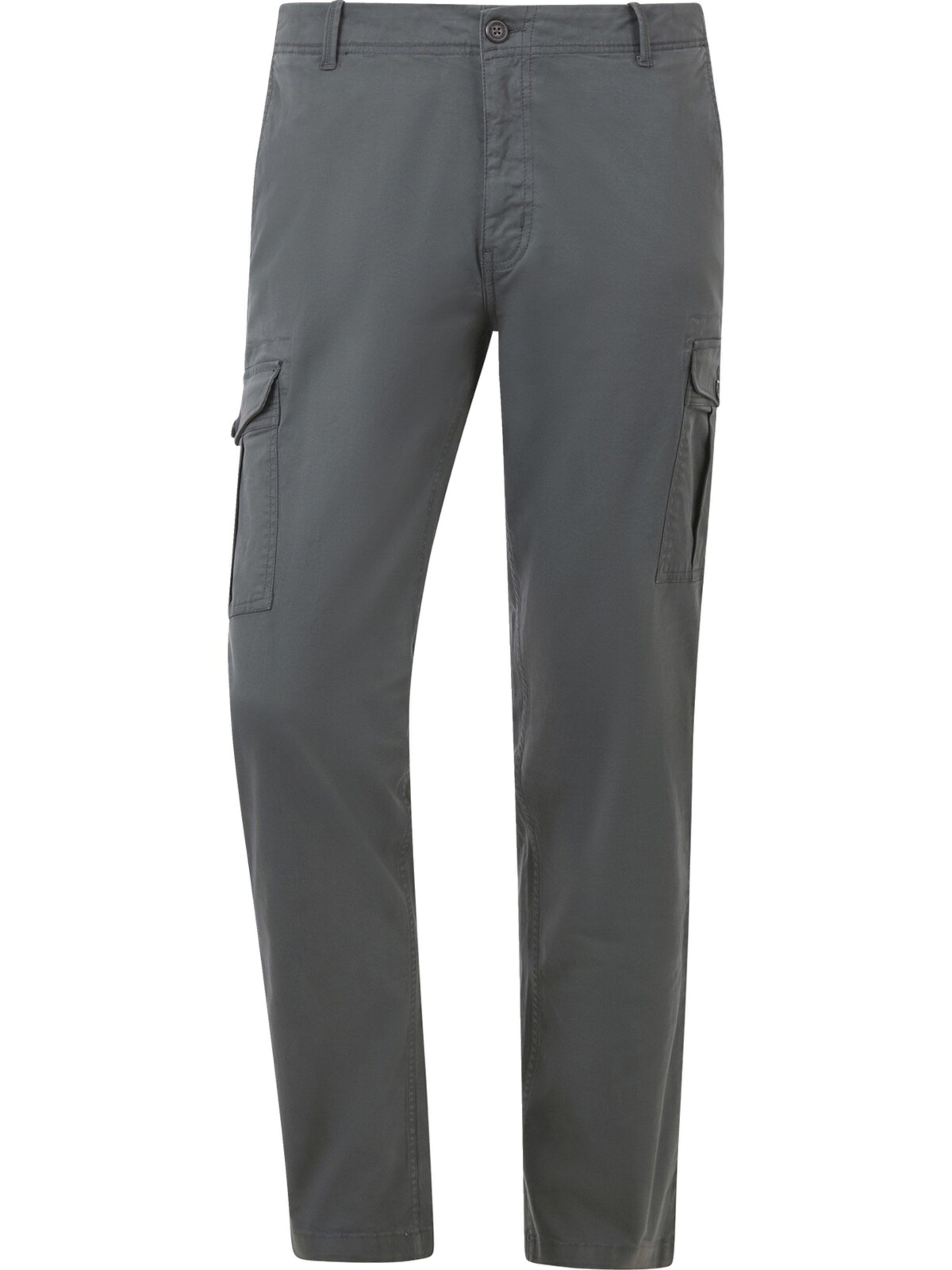 Jan Vanderstorm Loosefit Hose 'Staale' in Grau: Vorderseite