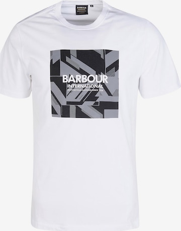 Barbour International Shirt 'Darwen' in White: front