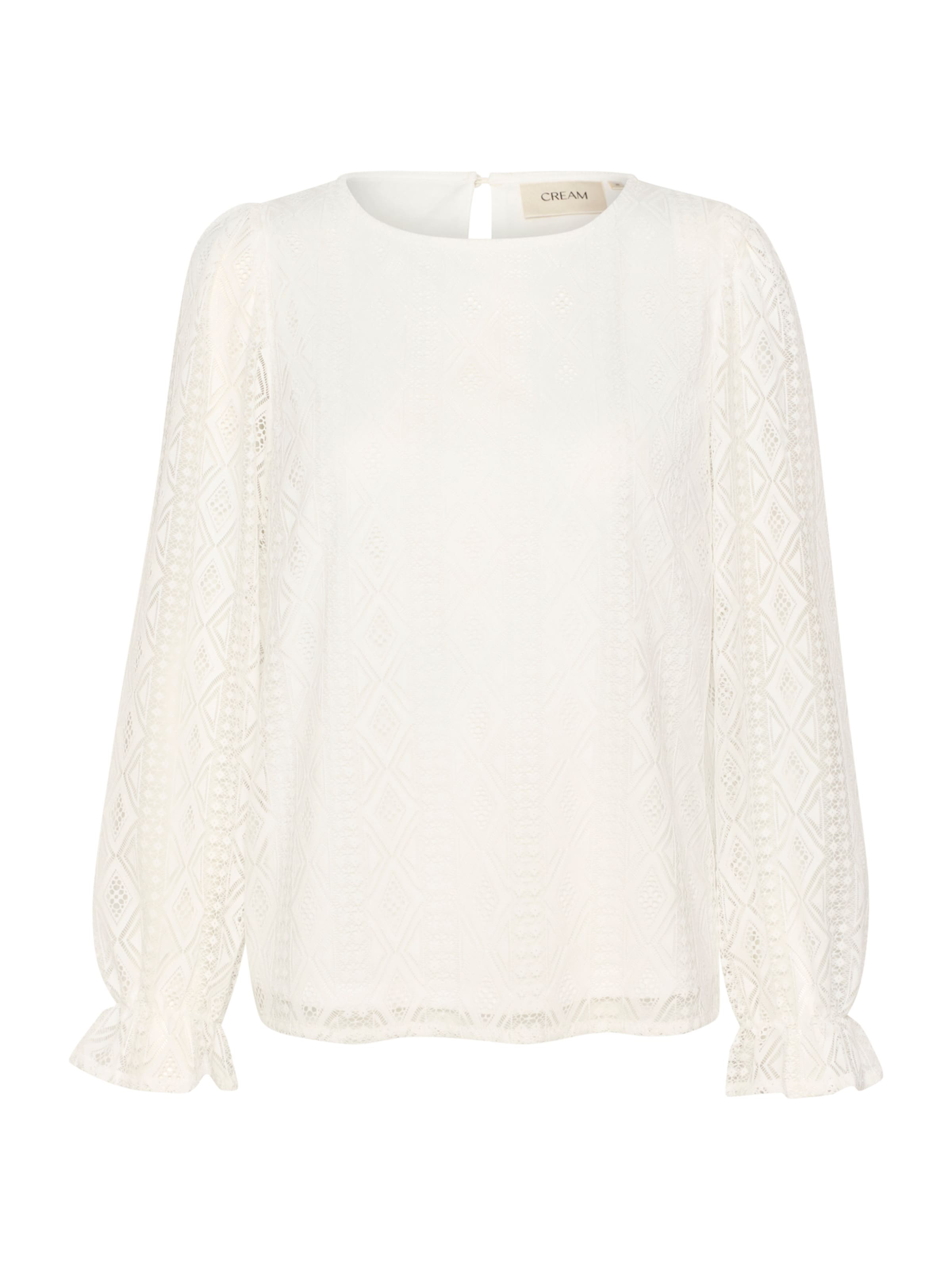 Cream Блузка 'CR Valerie' в Белый: спереди