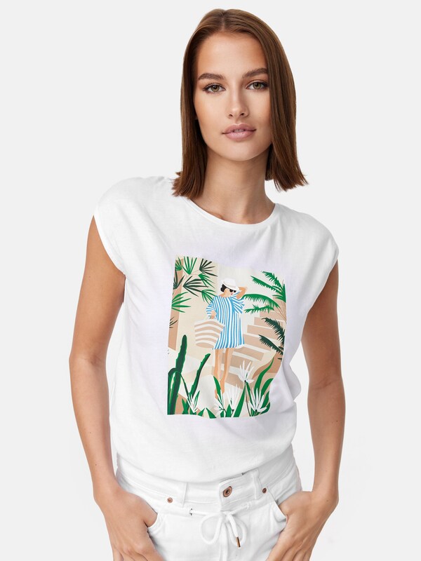 Orsay - Camiseta en blanco: frente