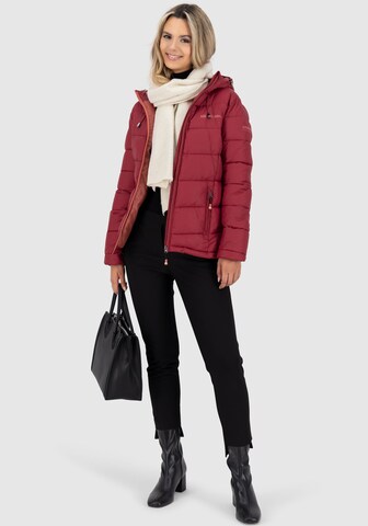 alife & kickin Between-Season Jacket in Red