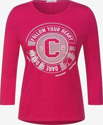 CECIL Shirt in Pink: predná strana