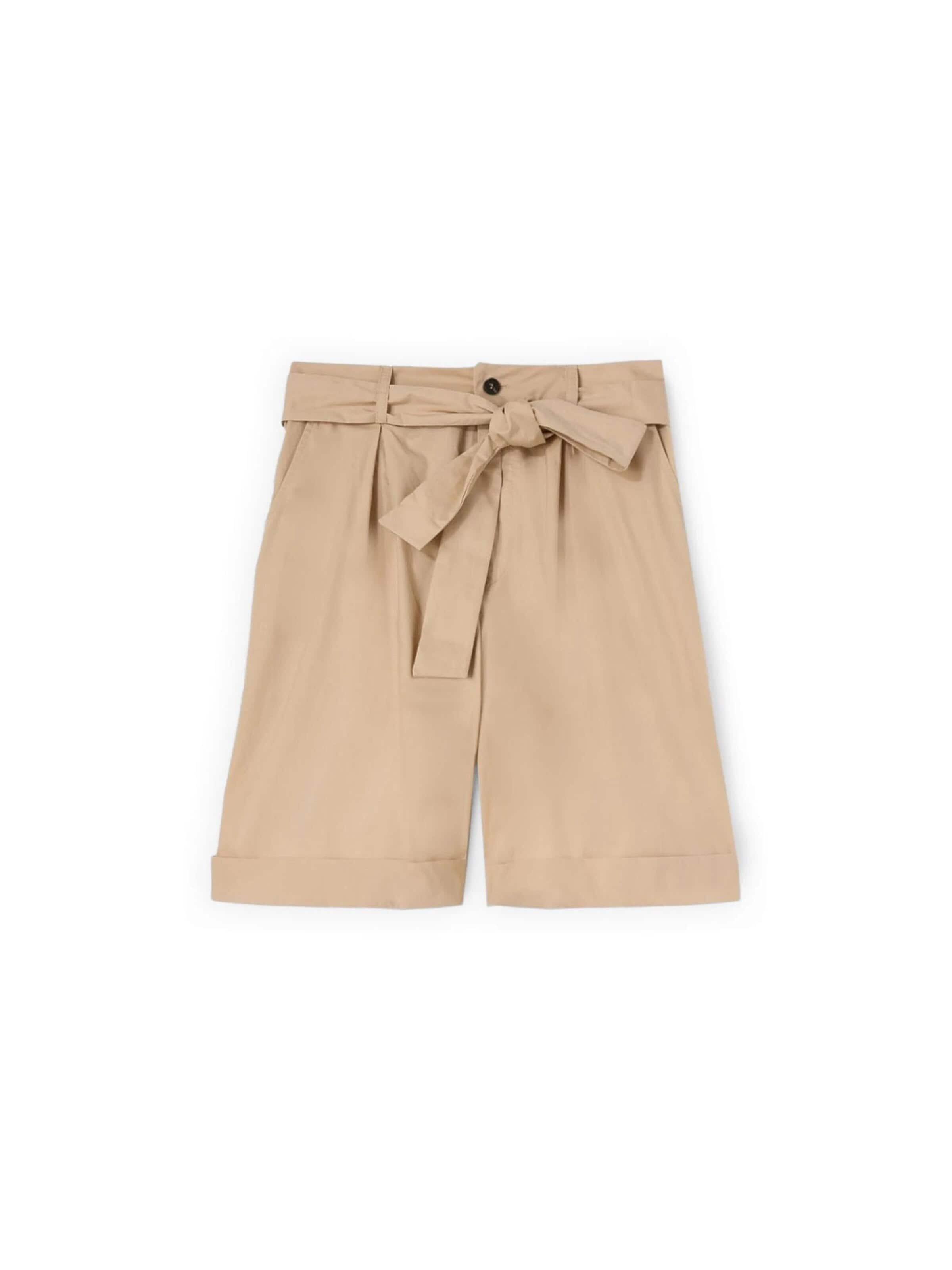 MOTIVI Regular Broek in Beige: voorkant