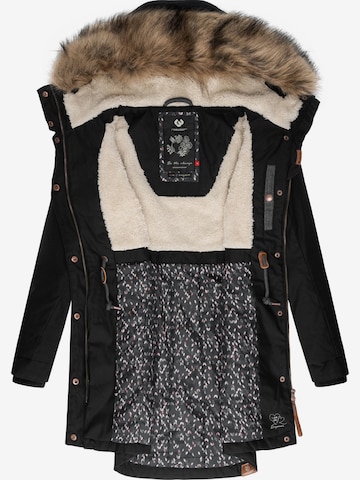 Ragwear - Parka de inverno 'Tawny' em preto