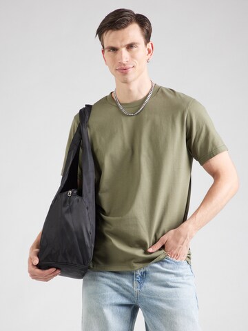Vintage Industries - Camiseta 'Devin' en verde: frente