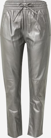 OAKWOOD Regular Pants 'GIFT' in Grey: front