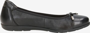 CAPRICE Ballet Flats in Black