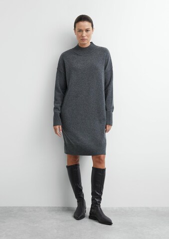 COMMA Kleid in Grau: Vorderseite