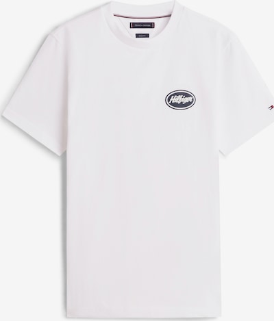 TOMMY HILFIGER Majica 'SERVICE STATION' u ecru/prljavo bijela / mornarsko plava / crvena, Pregled proizvoda