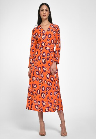 Robe Laura Biagiotti Roma en orange : devant