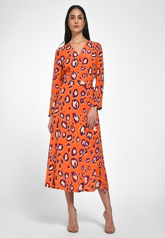 Robe Laura Biagiotti Roma en orange : devant