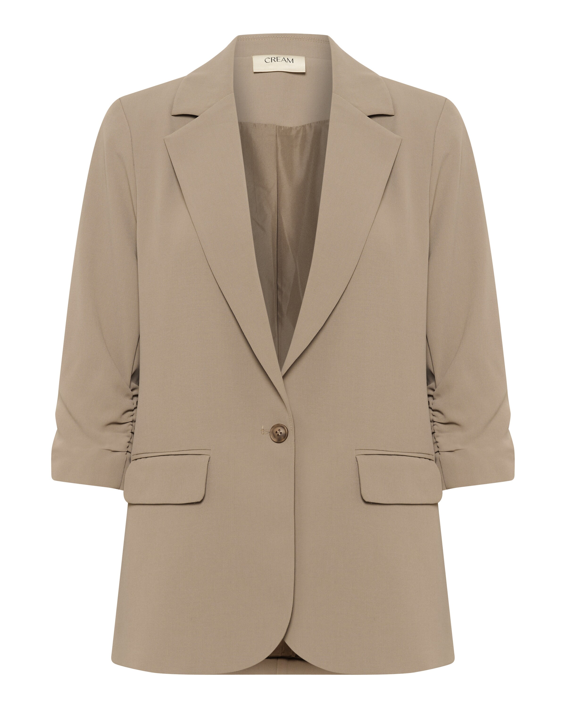 Cream Blazer 'Cocamia' in Beige: front