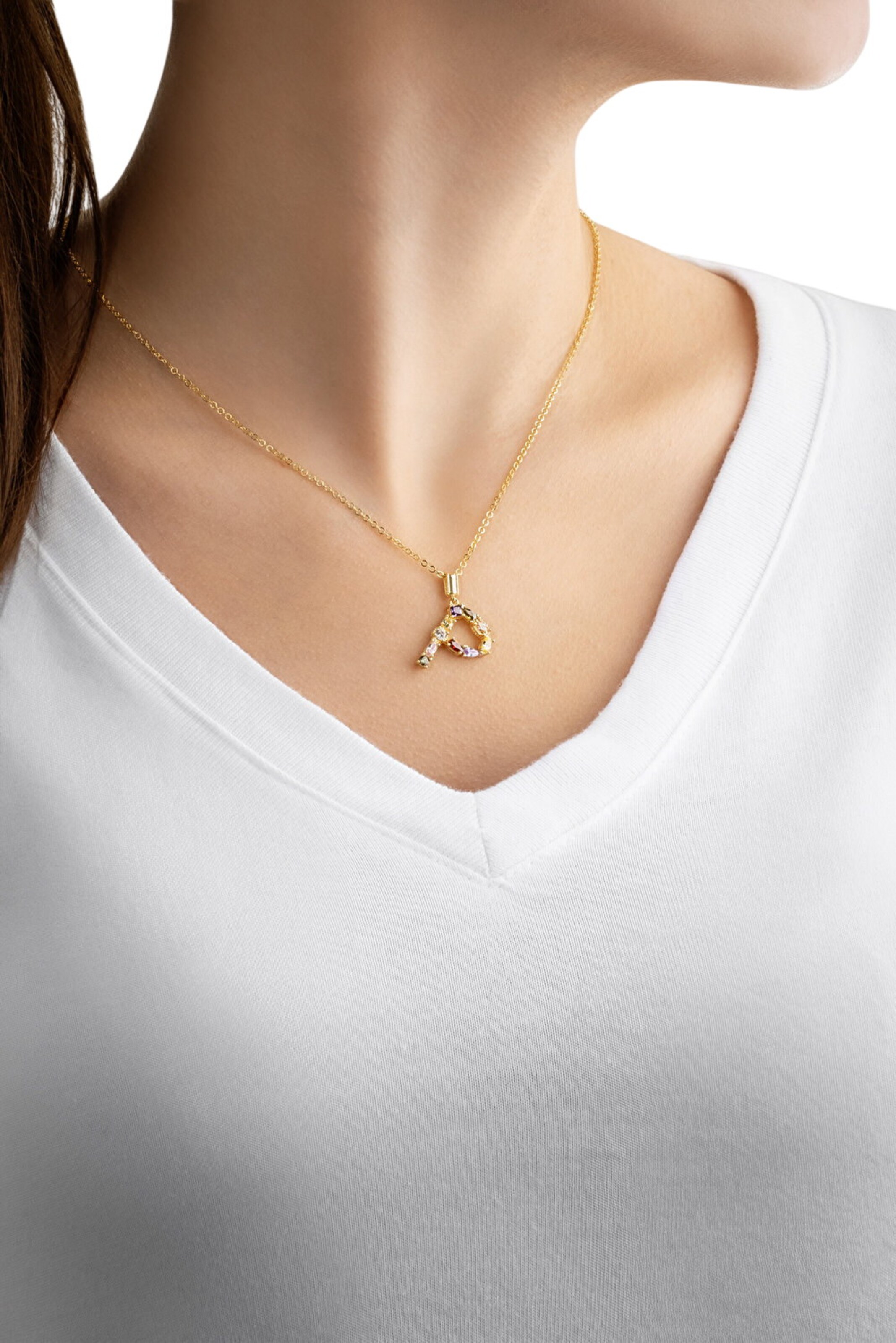 So Chic Necklace in Gold: front