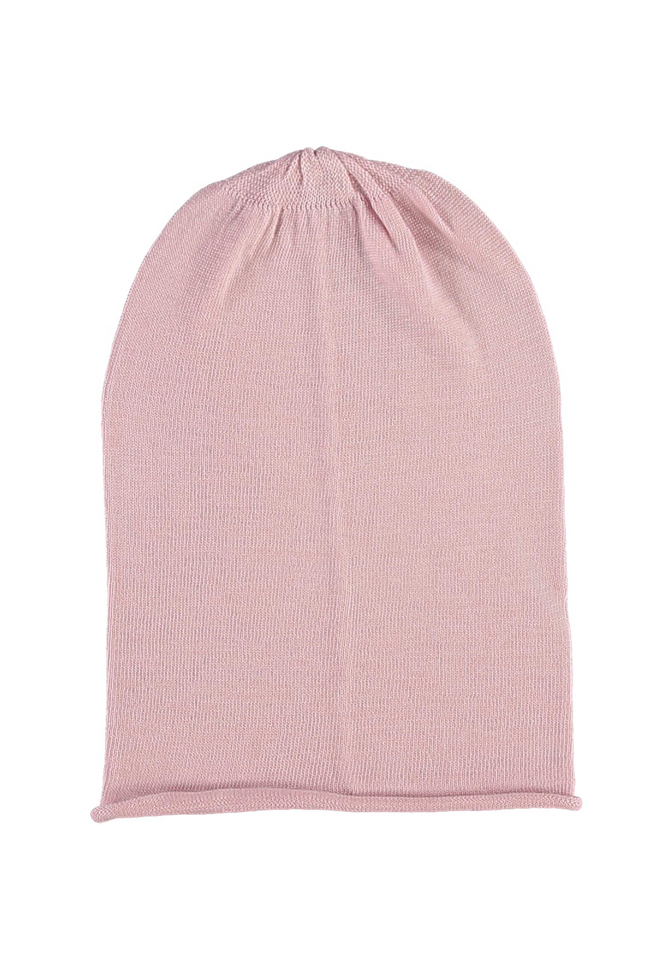 Giorgio Rimaldi Beanie in Pink: front
