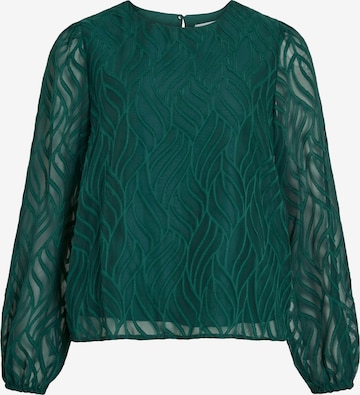VILA Блуза 'VIMIKA' в зелено: отпред