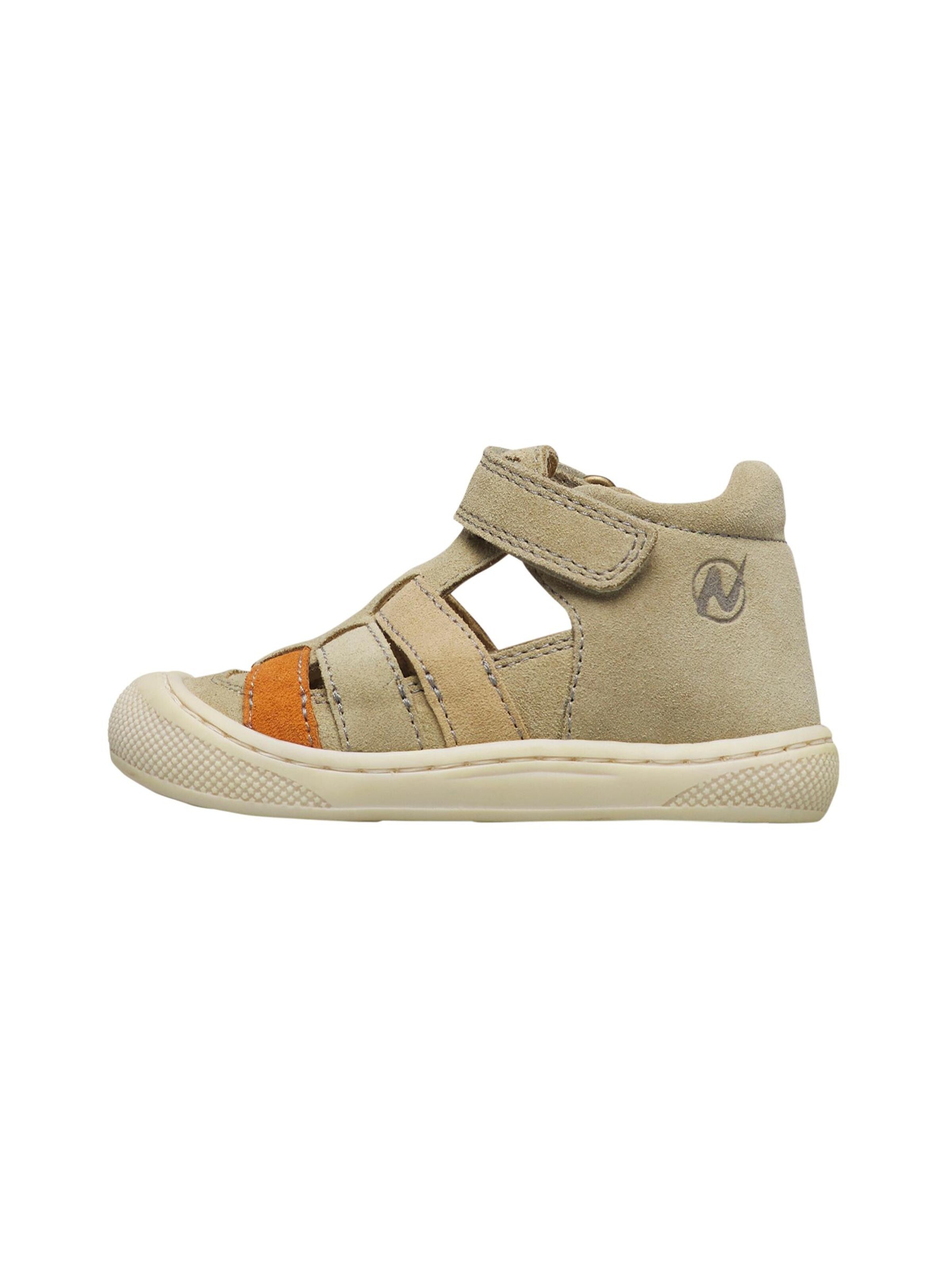 NATURINO Sandals & Slippers 'WAD WIDE' in Grey: front