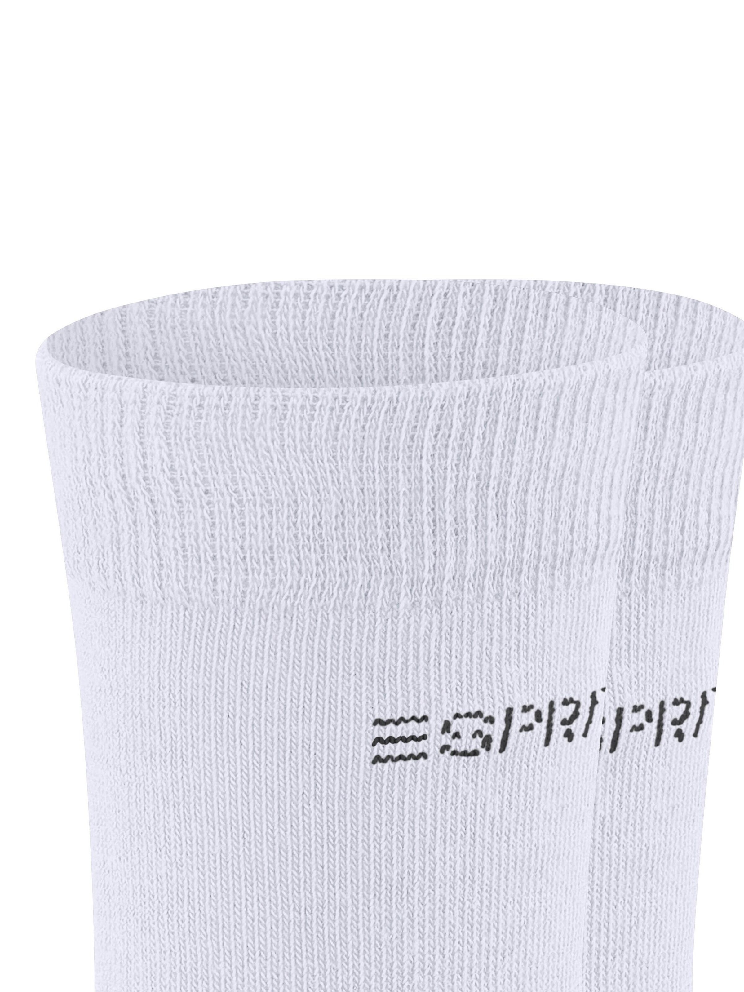 ESPRIT Socken 'Foot Logo 2-Pack'‌‌‌‌‌‌ in Weiß