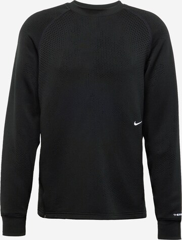 NIKE Sweatshirt in Black: front