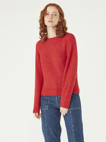 NAF NAF Sweater 'Pharou' in Red: front