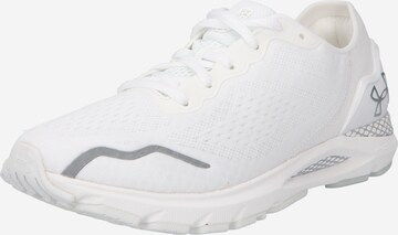 Chaussure de course 'Sonic 6' UNDER ARMOUR en blanc : devant