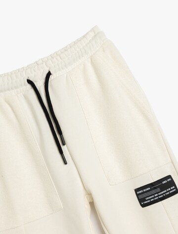 Koton Tapered Pants in Beige