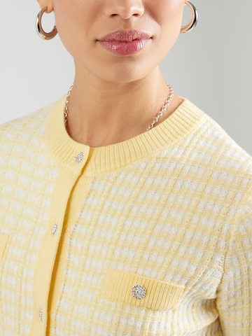 Morgan Πλεκτή ζακέτα '251-MORESA' σε κίτρινο