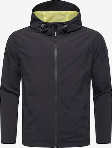 Veste mi-saison 'Lewie' Ragwear en noir : devant