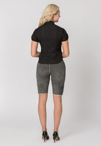STOCKERPOINT Trachtenbluse 'Melly' in Schwarz