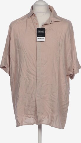 Asos Button Up Shirt in XL in Beige: front