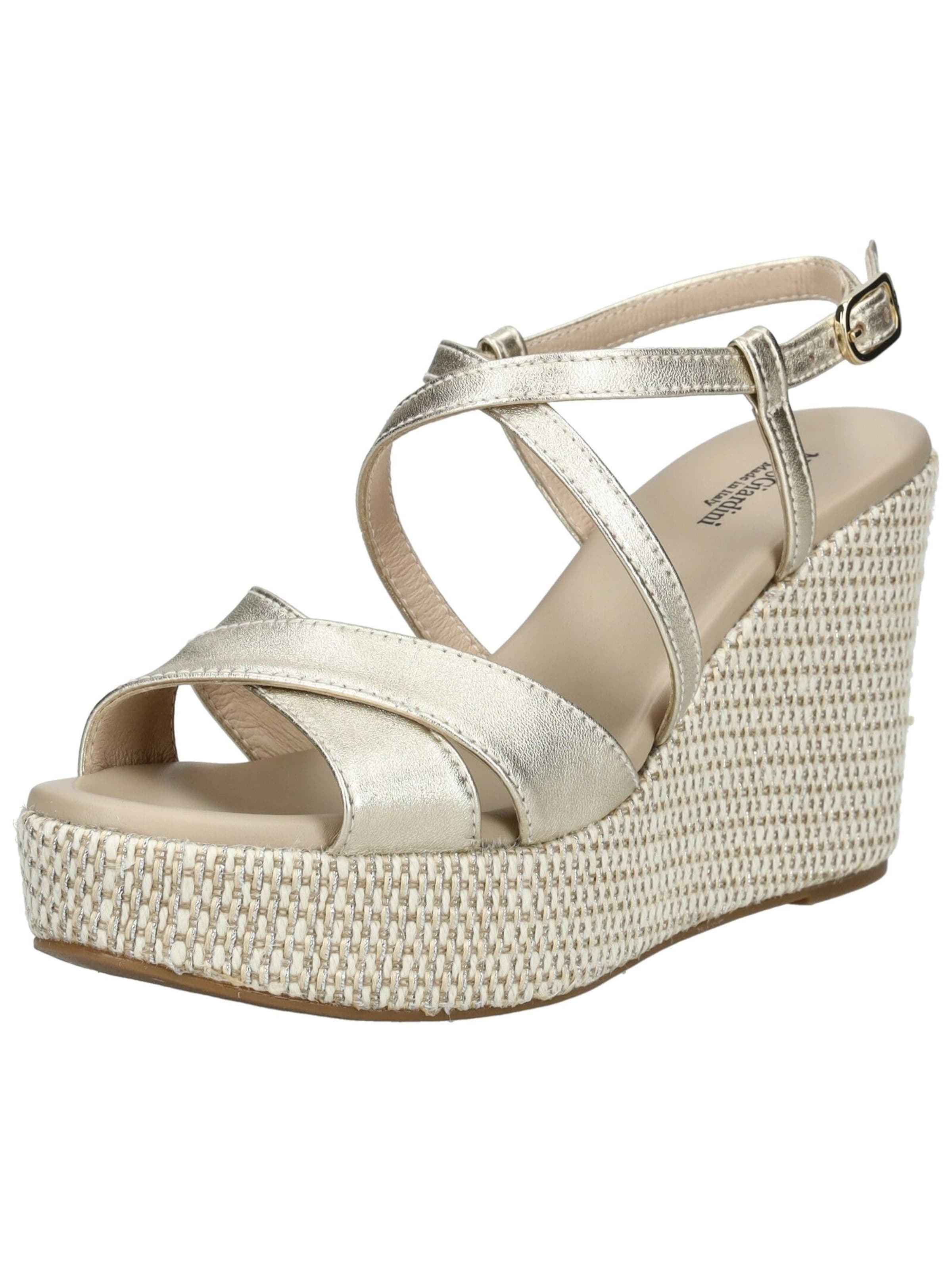 Nero Giardini Sandal in Gold: front