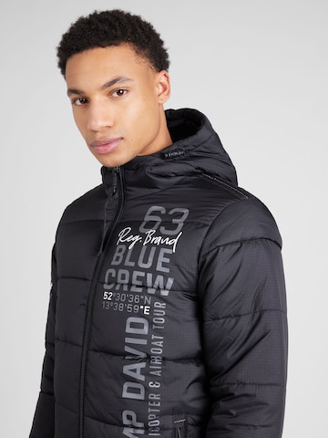 Veste mi-saison CAMP DAVID en noir