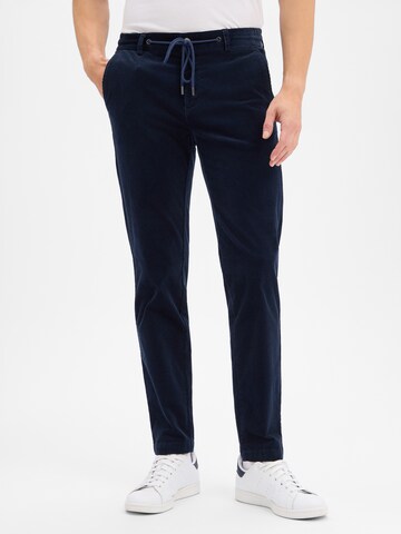 Nils Sundström Regular Pants in Blue: front