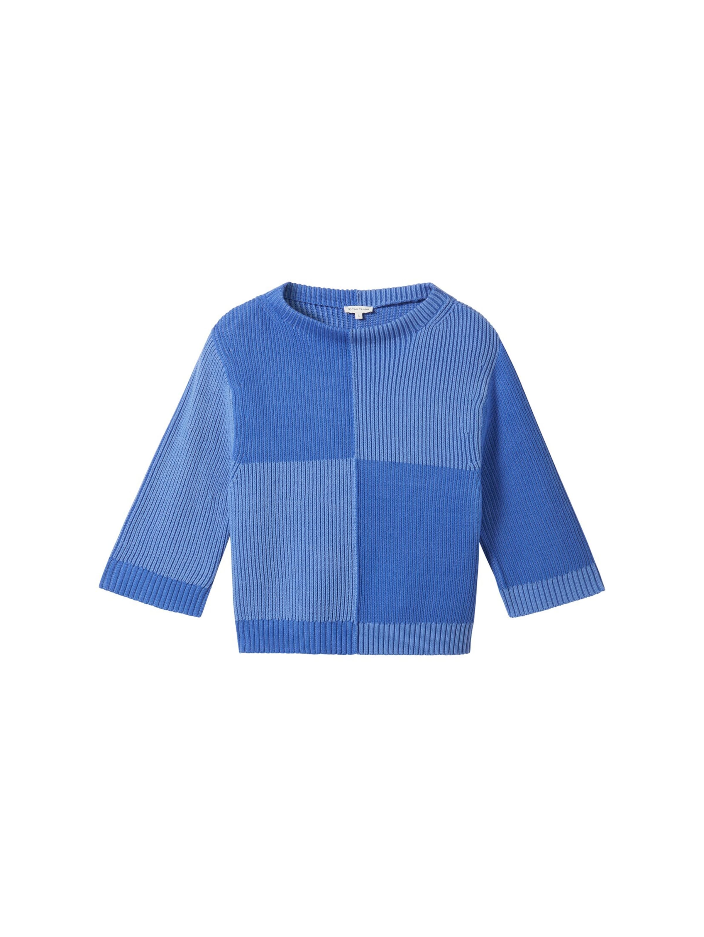 TOM TAILOR Sweater in Blue: front